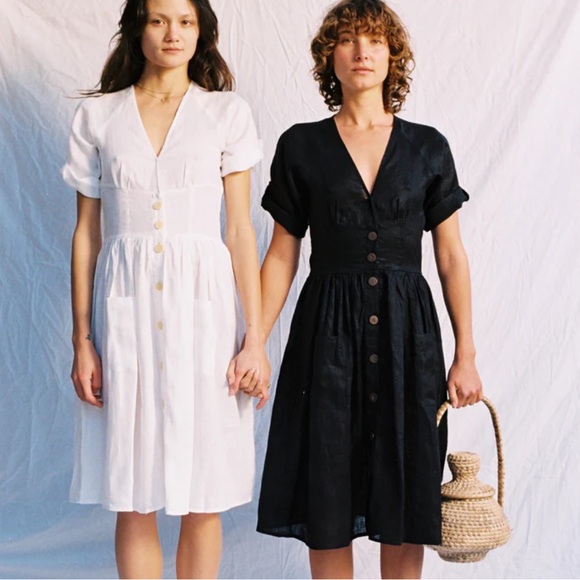 All That Remains is Love Audrey Dress in Noir - Picture 9 of 17